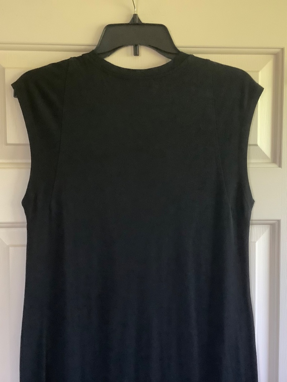 FRAME Le Muscle Cap Sleeve Maxi Dress Noir SZ M - Picture 7 of 13